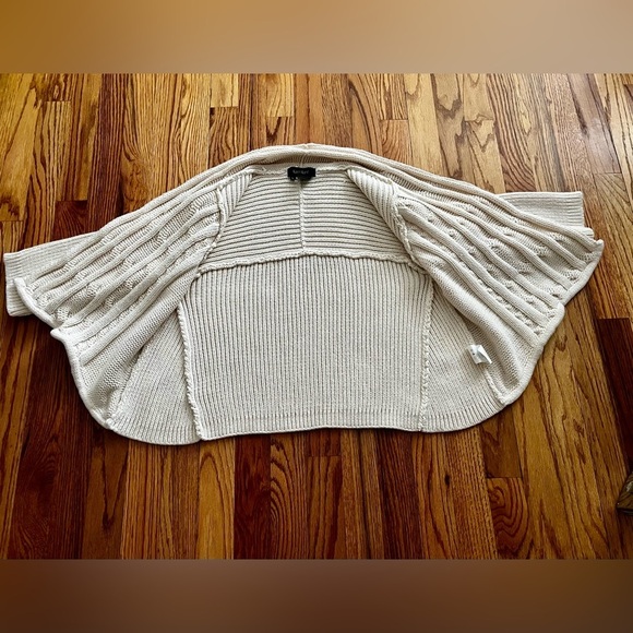 Karen Kane Aztec Beige Open Front Cardigan Women Large 100 percent cotton - Picture 8 of 9